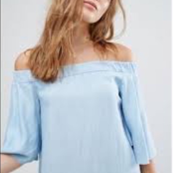 NWOT Pull&Bear off the shoulder summer dress - Picture 2 of 7